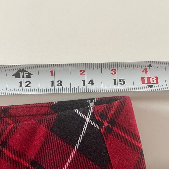 Torrid Picket Picie Skinny Studio Luxe Pointe High-rise Pants Size 00 Red Black - Picture 6 of 10